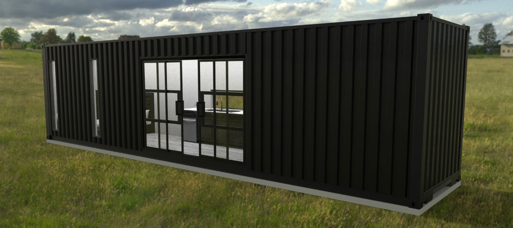 STEEL CONTAINER SPACES | Custom Shipping Container Homes & Work Spaces