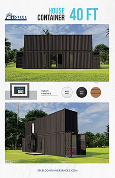 STEEL CONTAINER SPACES | Custom Shipping Container Homes & Work Spaces